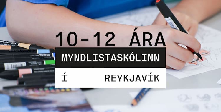 Haust 2025 | 10-12 ára: Manga teikning