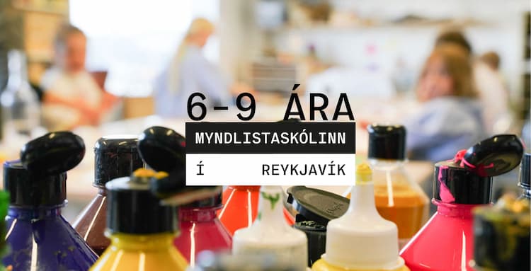 Haust 2025 | 6-9 ára: Myndlist