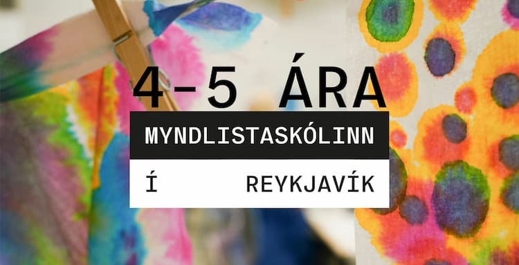 Haust 2025 | 4-5 ára: Myndlist