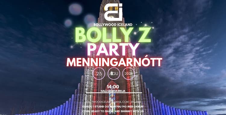 BollyZ á Menningarnótt í Hallgrímskirkju I Dans með Bollywood Iceland