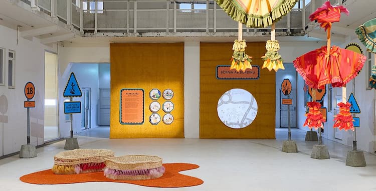 Þykjó leikvöllur í porti Hafnarhúss